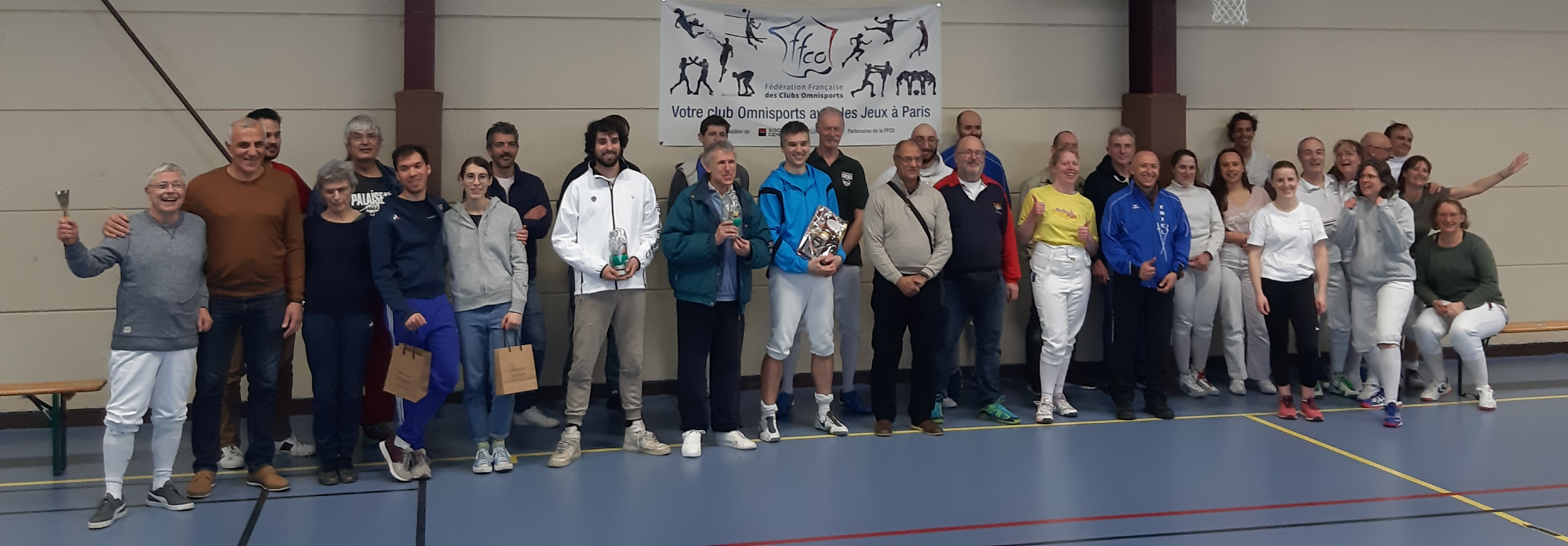 Photo de groupe du 14ème Challenge Simonet